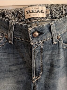 Ariat REAL Denim Women's Jeans, Size 30S Excellent Condition Like New